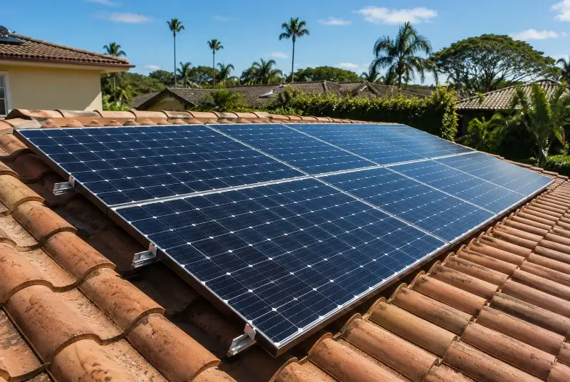 Installation de panneaux solaires à Aubussargues